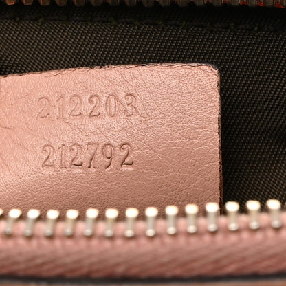 Gucci Crystal Monogram New Britt Wristlet Pink 7 of 10