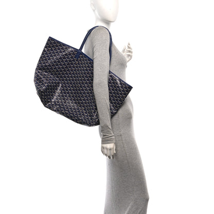 Goyard Goyardine Saint Louis GM Navy 2 of 12