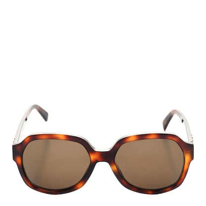 Celine Acetate Triomphe Sunglasses CL40189F Blonde Havana 2 of 8