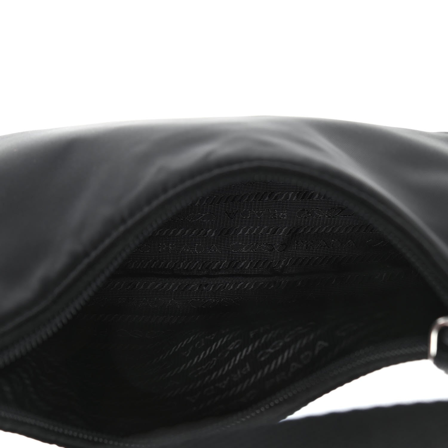 Prada Tessuto Nylon Mini Re-Edition 2000 Bag Black 4 of 5