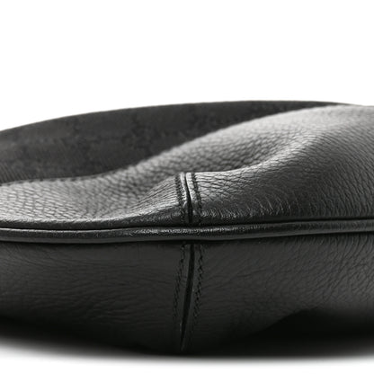 Gucci Monogram Calfskin Large Hobo Black 9 of 10