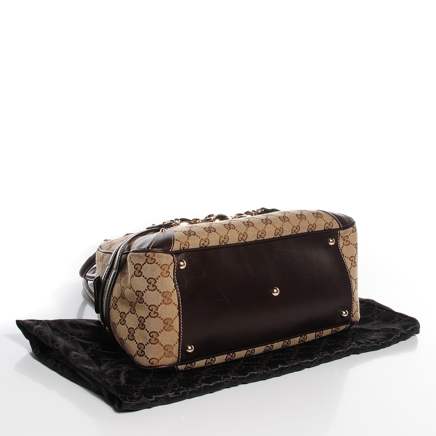 Monogram Large Wave Boston Dark Brown