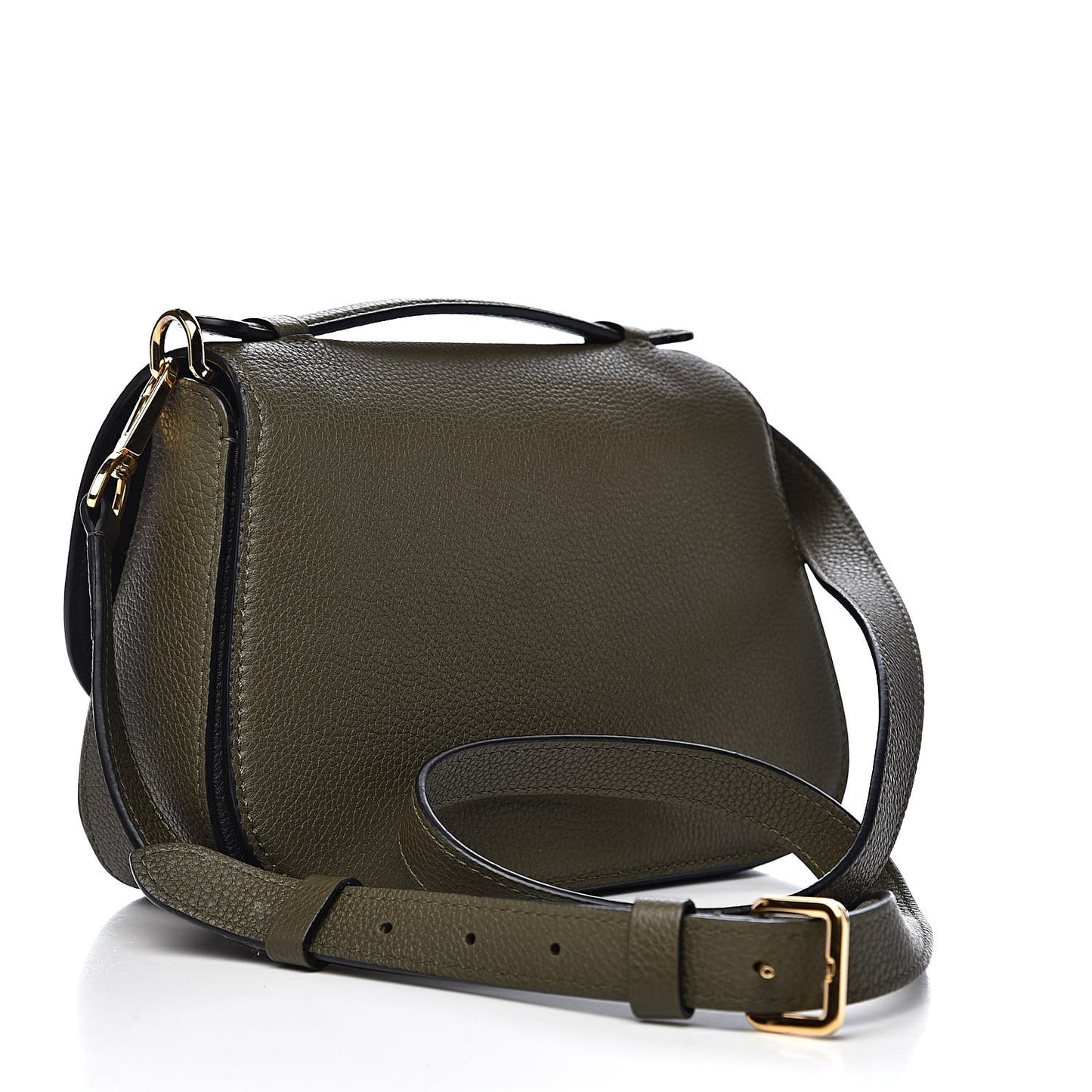 Grained Calfskin Vivienne NM Kaki