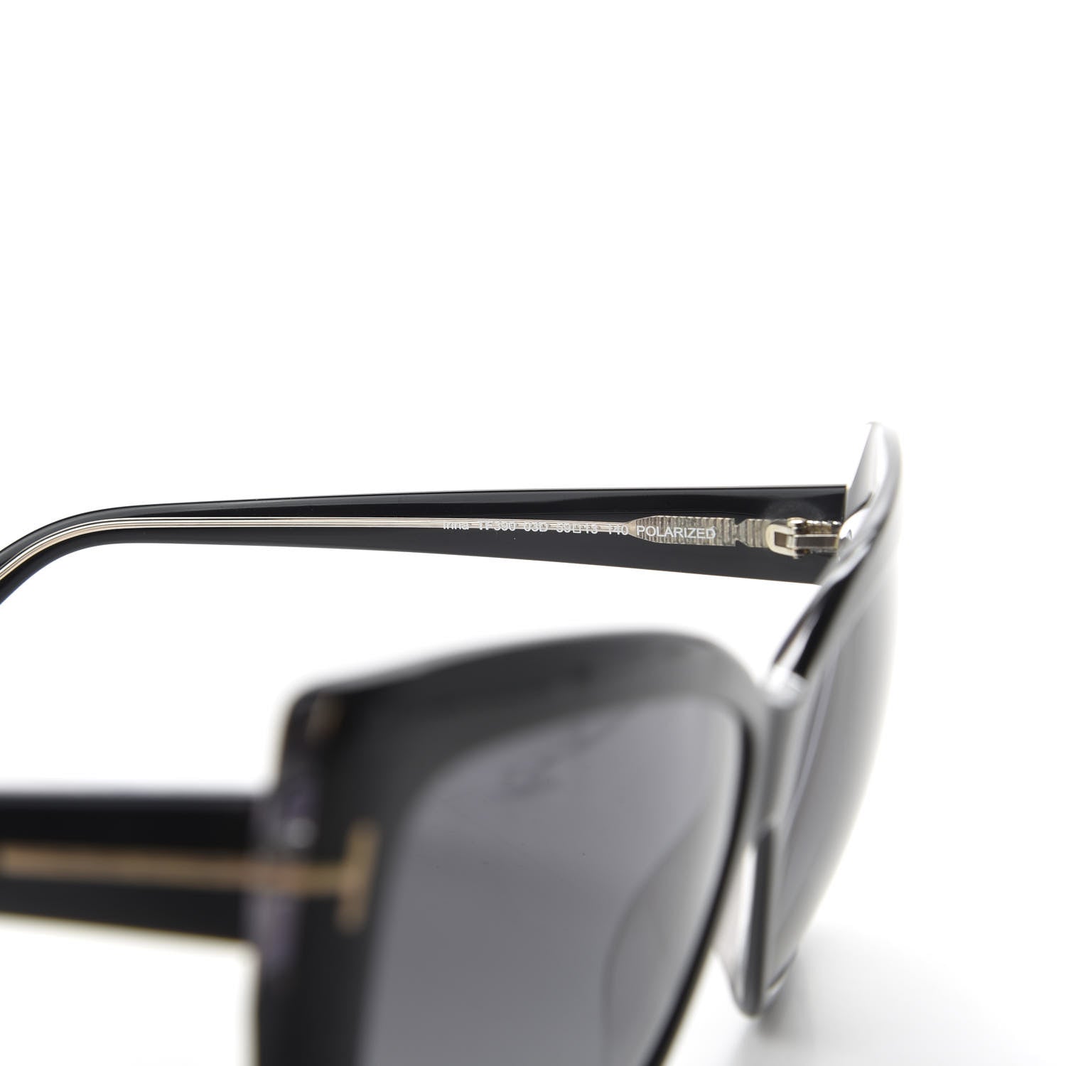 Tom Ford Irina Sunglasses TF390 Black 6 of 8