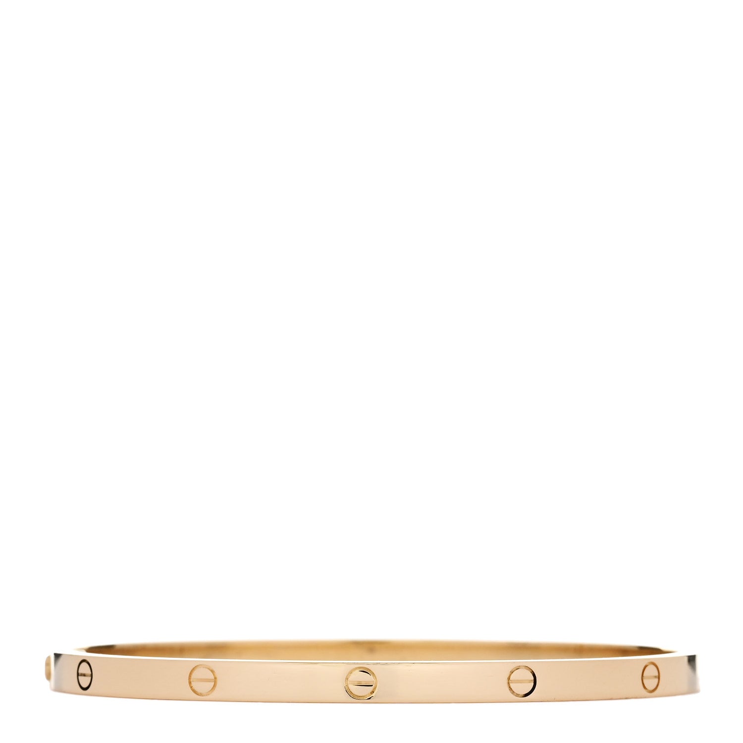 Cartier 18K Yellow Gold Small LOVE Bracelet 17 2 of 8