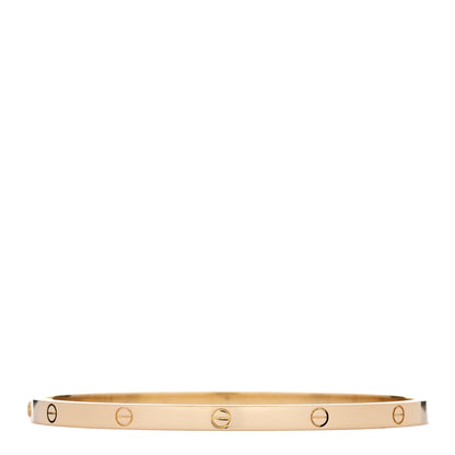 Cartier 18K Yellow Gold Small LOVE Bracelet 17 2 of 8