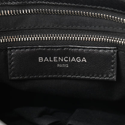 Balenciaga Chevre Silver Metallic Edge Hardware S City Black 6 of 11