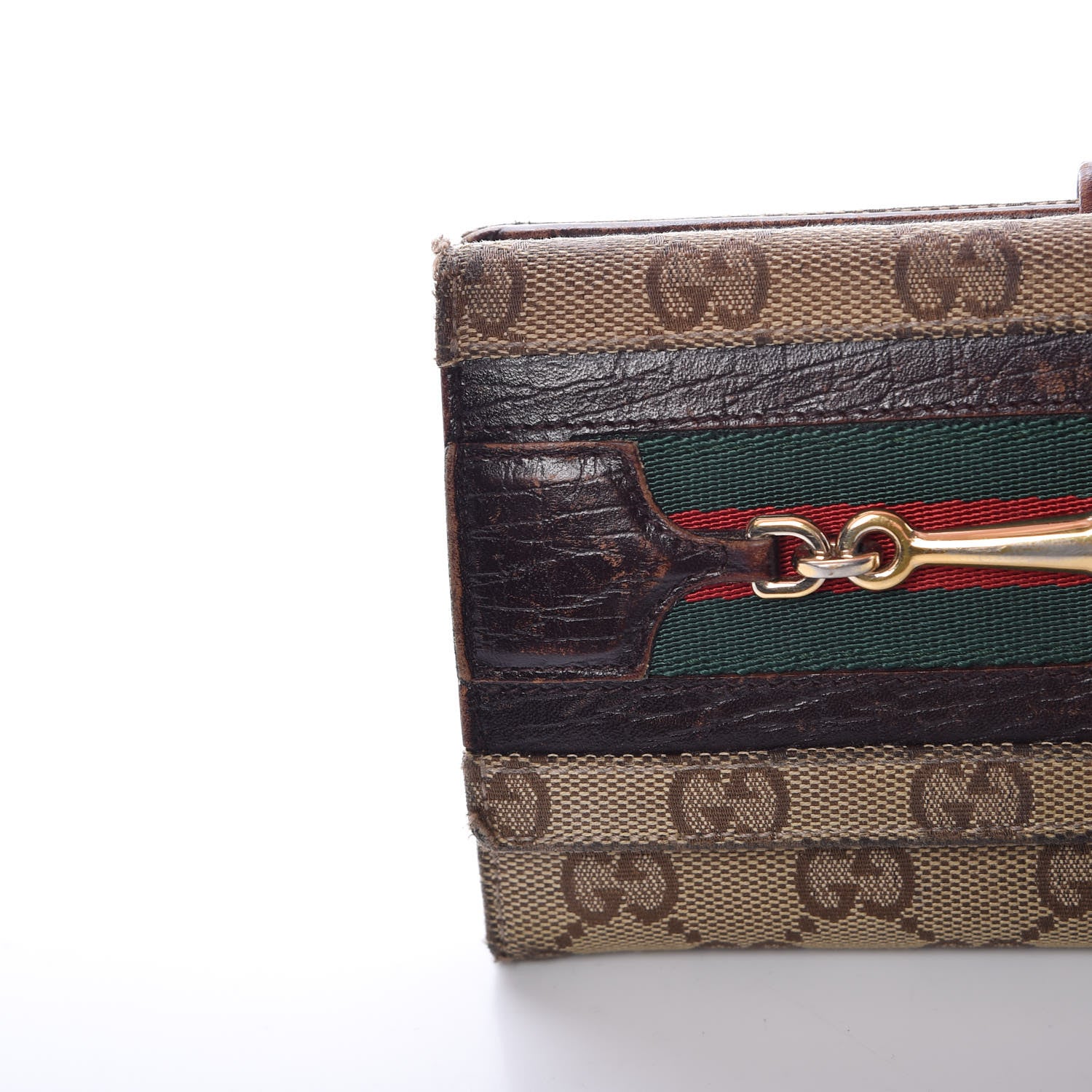 Gucci Monogram Hasler Continental Wallet Dark Brown 12 of 23