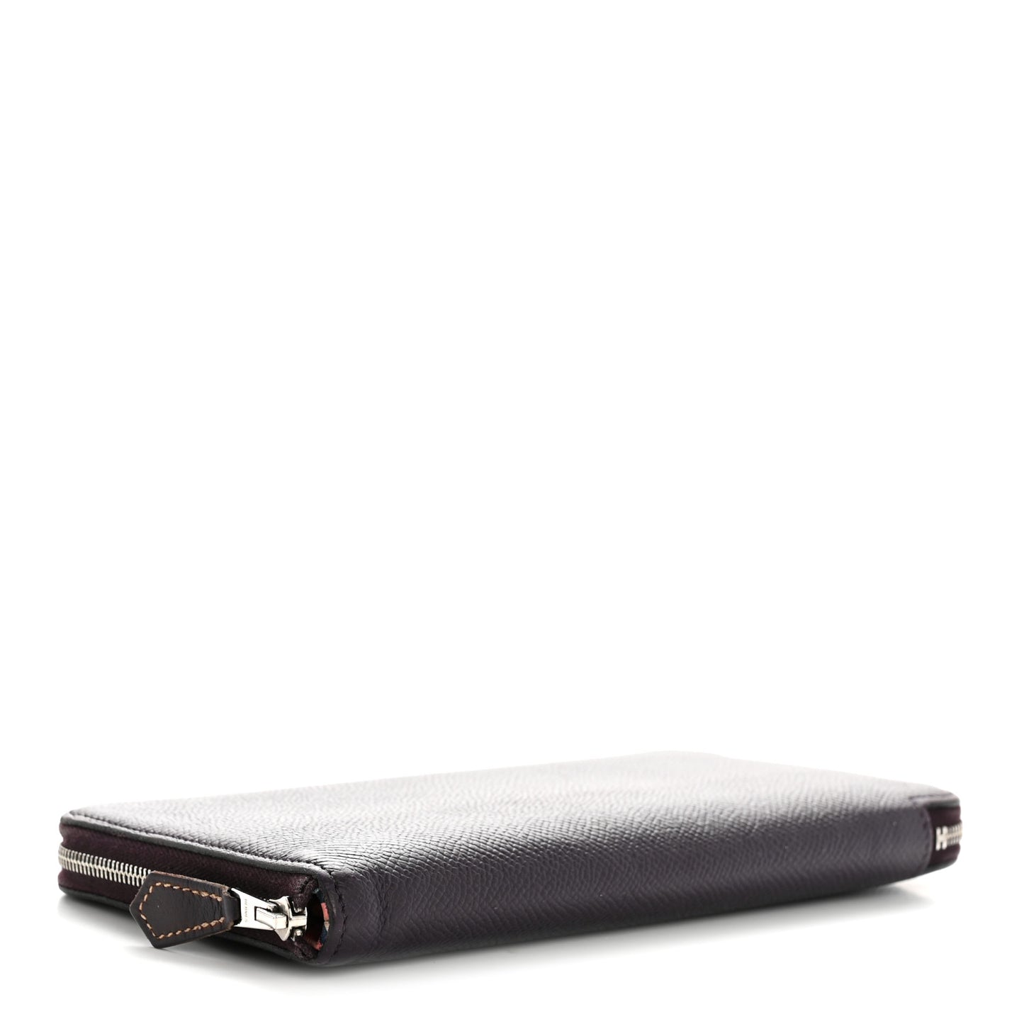 Epsom Silk'In Wallet Raisin