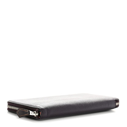 Hermes Epsom Silk'In Wallet Raisin 4 of 11