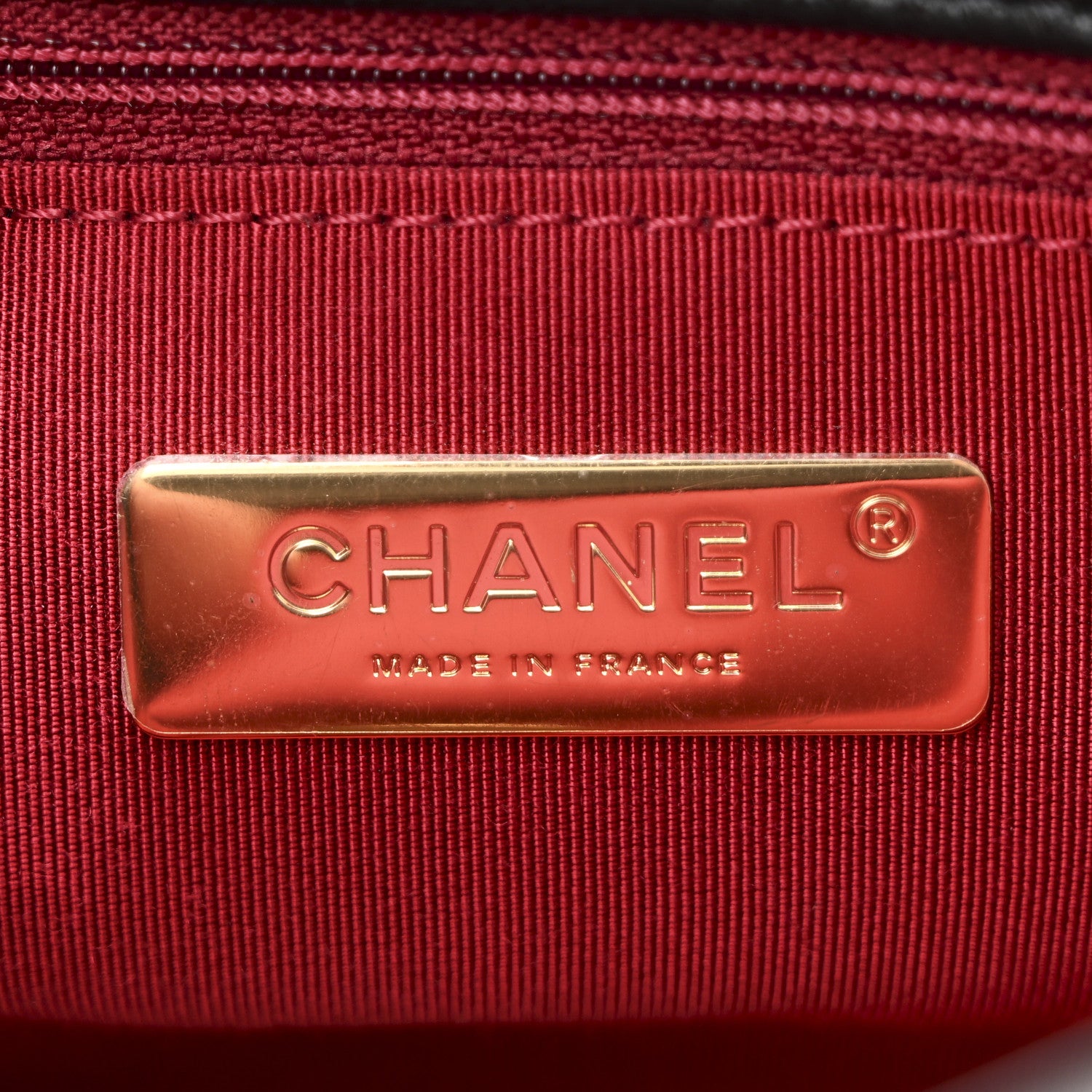 Chanel Lambskin Quilted Medium Chanel 19 Flap Black 6 of 10
