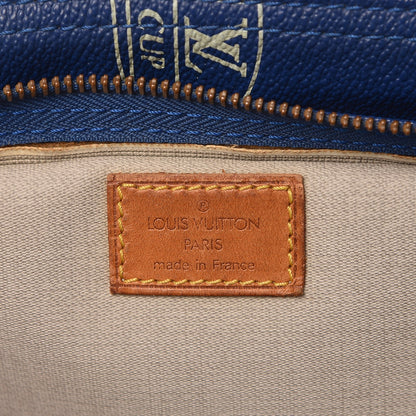Louis Vuitton Americas Cup Boston Bag Blue 8 of 12