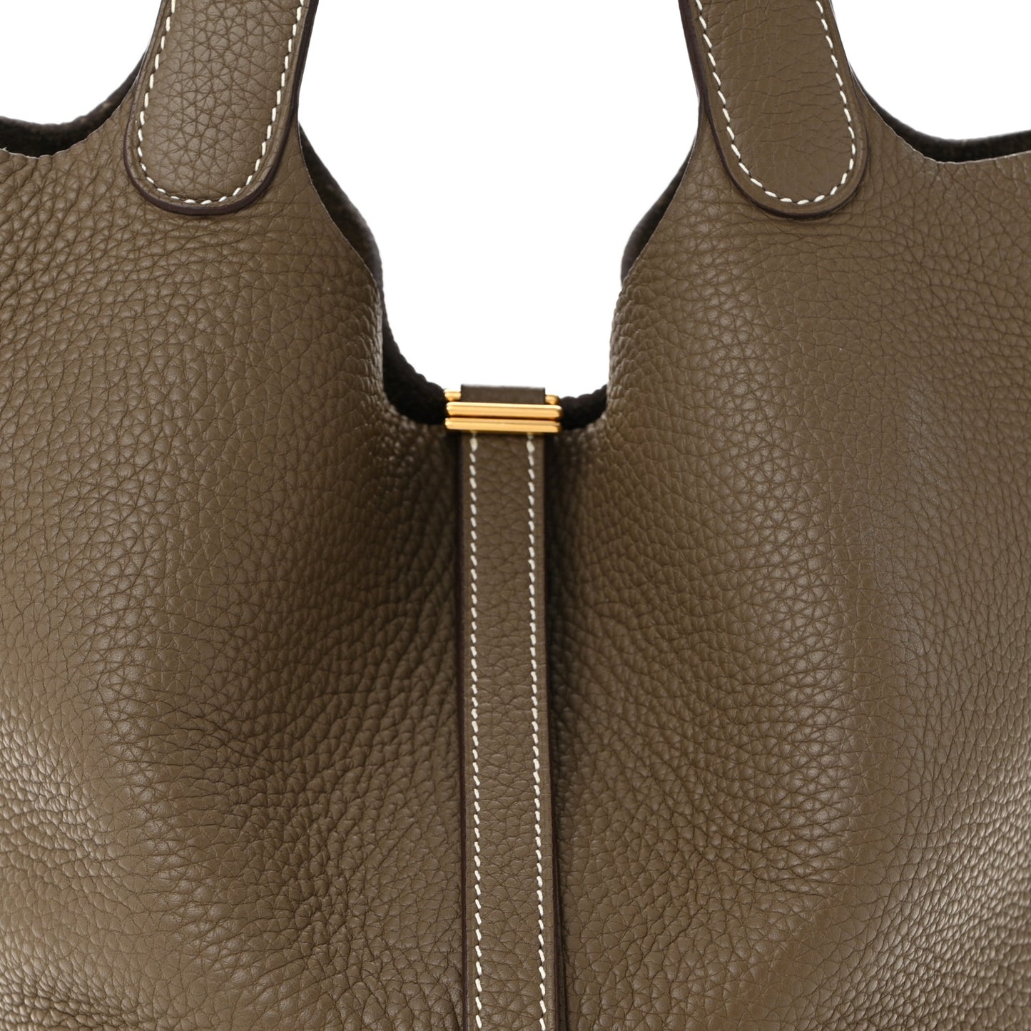 Taurillon Clemence Picotin Lock 22 MM Etoupe