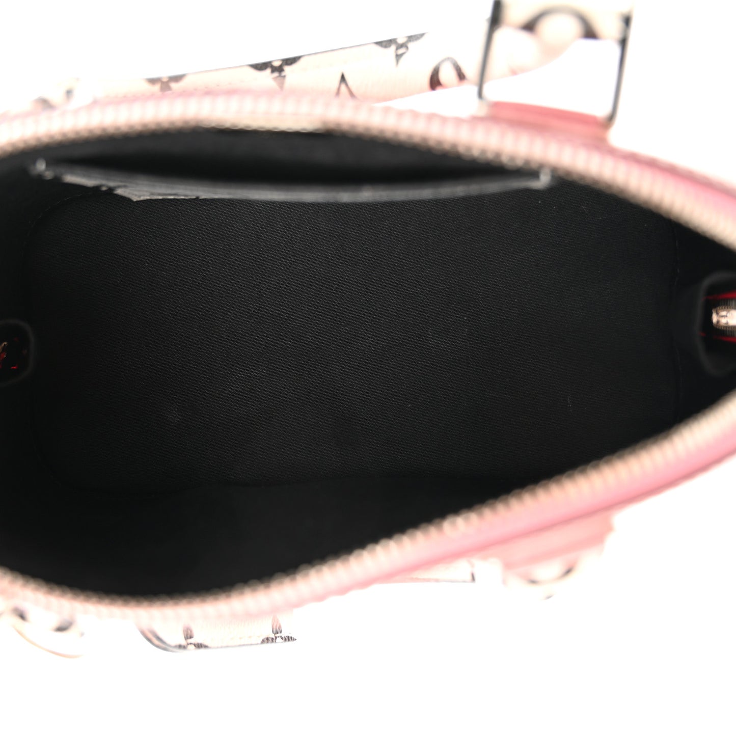 LOUIS VUITTON Patent Monogram Alma BB Rose Blush