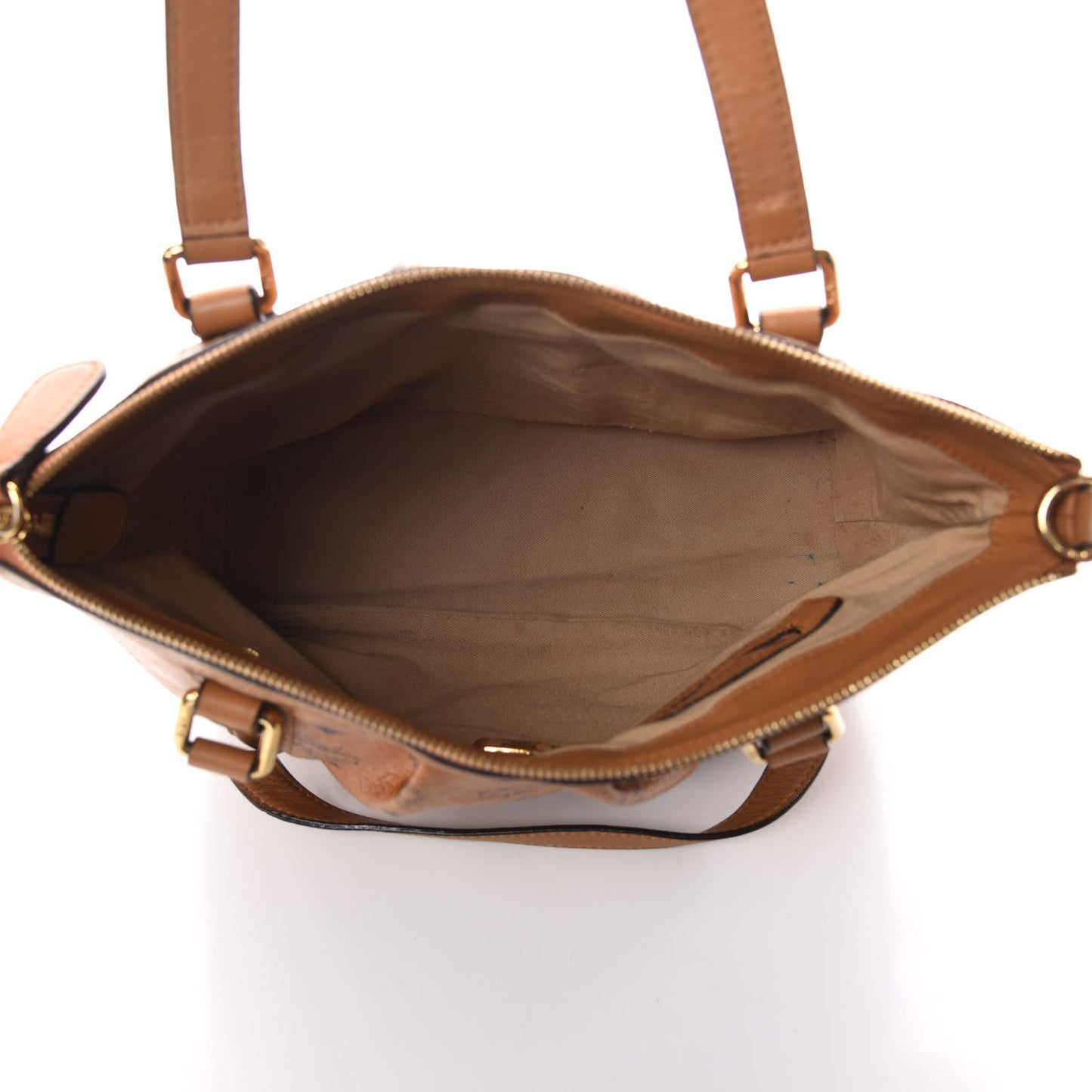 Visetos Essentials Shopper Tote Cognac