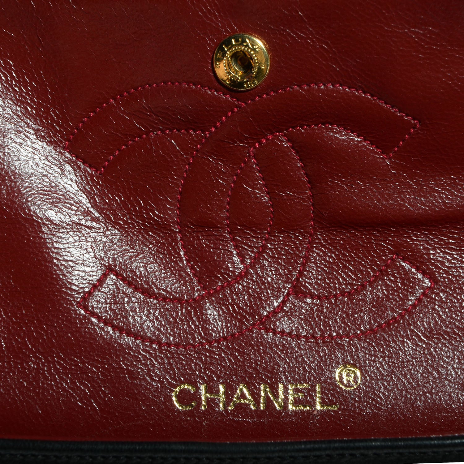Chanel Lambskin Medium Double Flap Black 6 of 8