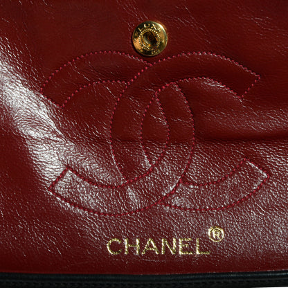 Chanel Lambskin Medium Double Flap Black 6 of 8