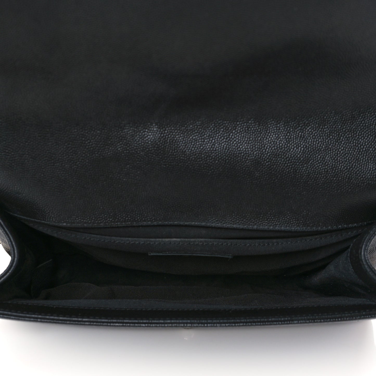 Caviar Quilted Medium Boy Flap Black