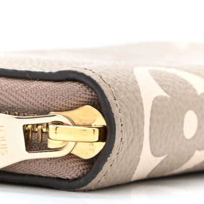 Louis Vuitton Empreinte Monogram Giant Zippy Wallet Tourterelle Creme 7 of 8