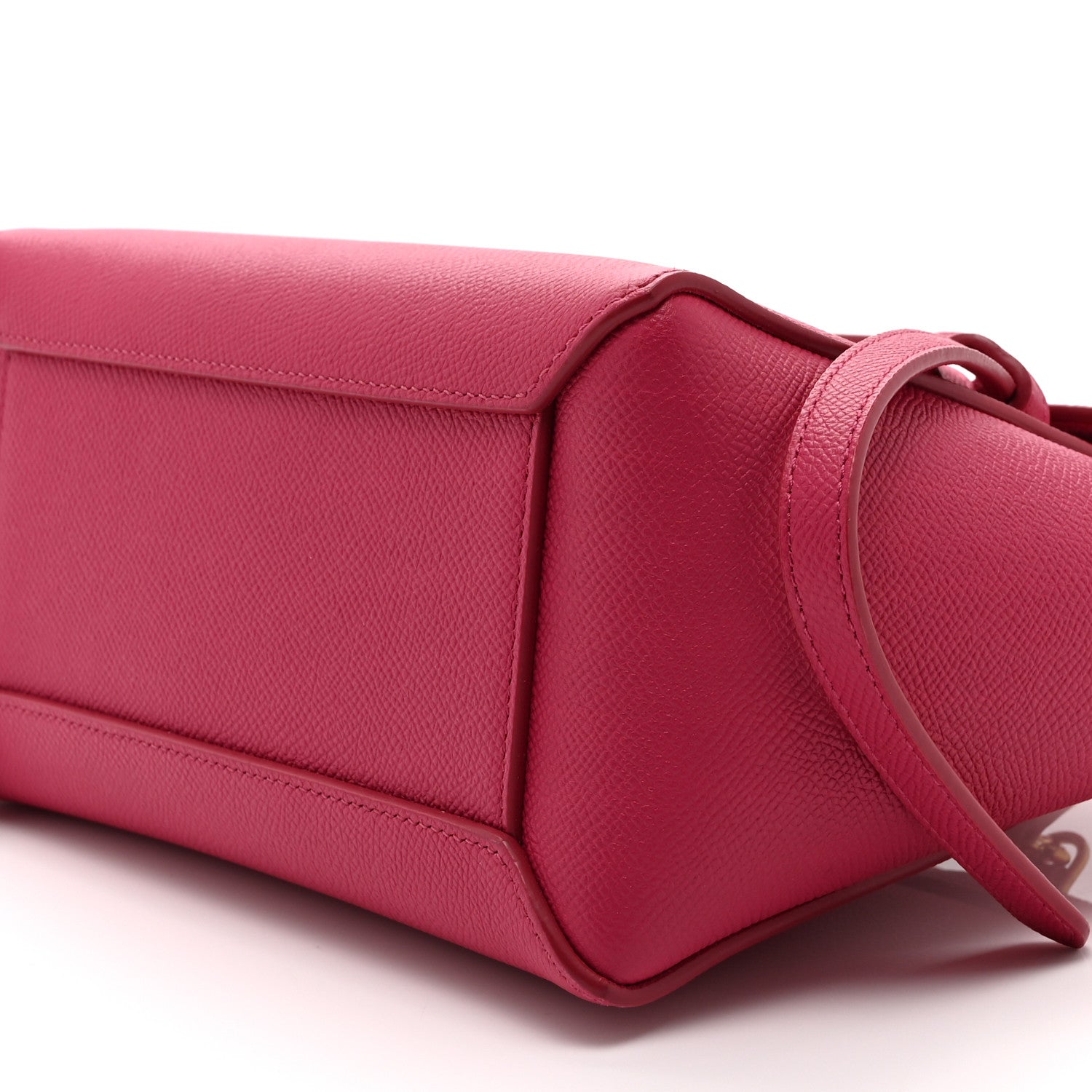 Celine Grained Calfskin Nano Belt Bag Raspberry 1822838 – FASHIONPHILE