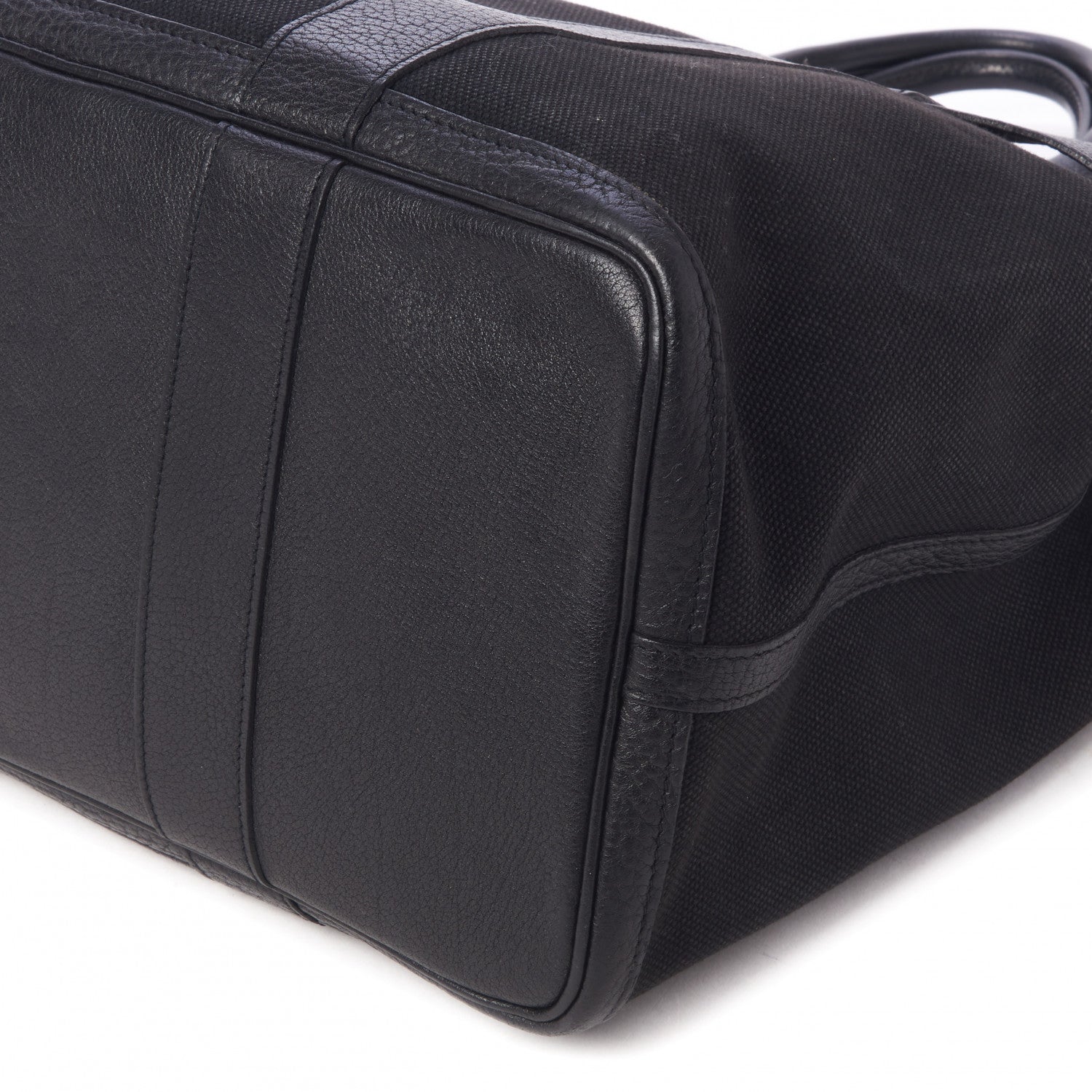 Hermes Toile Negonda Ceinture Tote Black 6 of 7