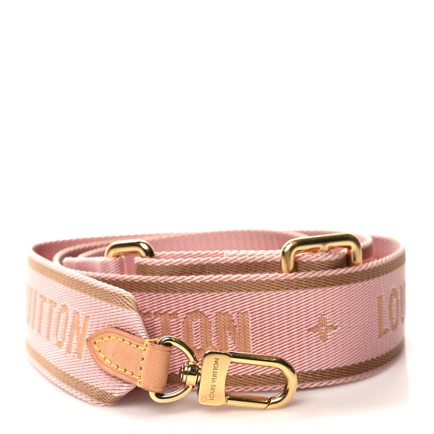 LOUIS VUITTON Nylon Bandouliere Shoulder Strap Macadamia