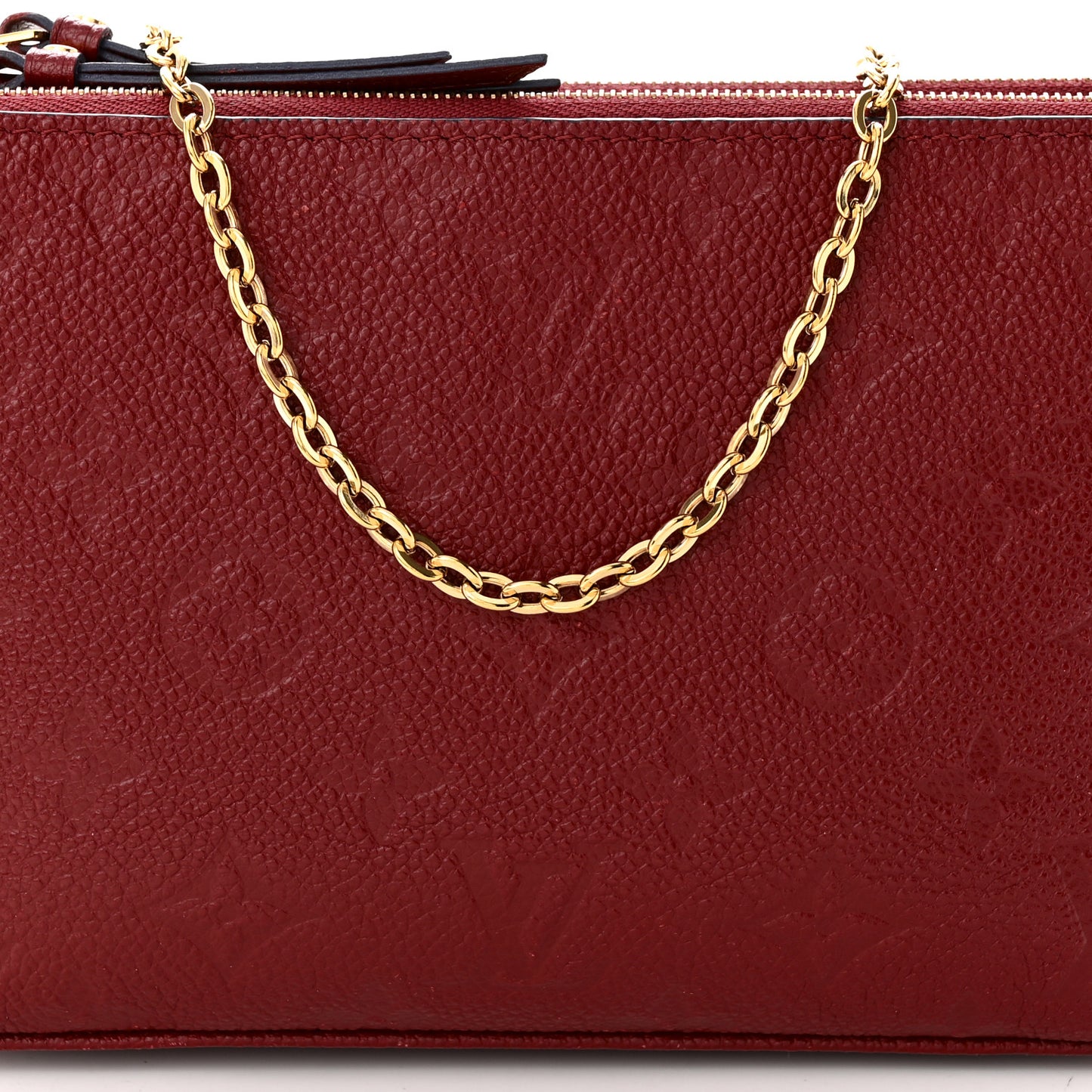 Empreinte Double Zip Pochette Cherry Berry
