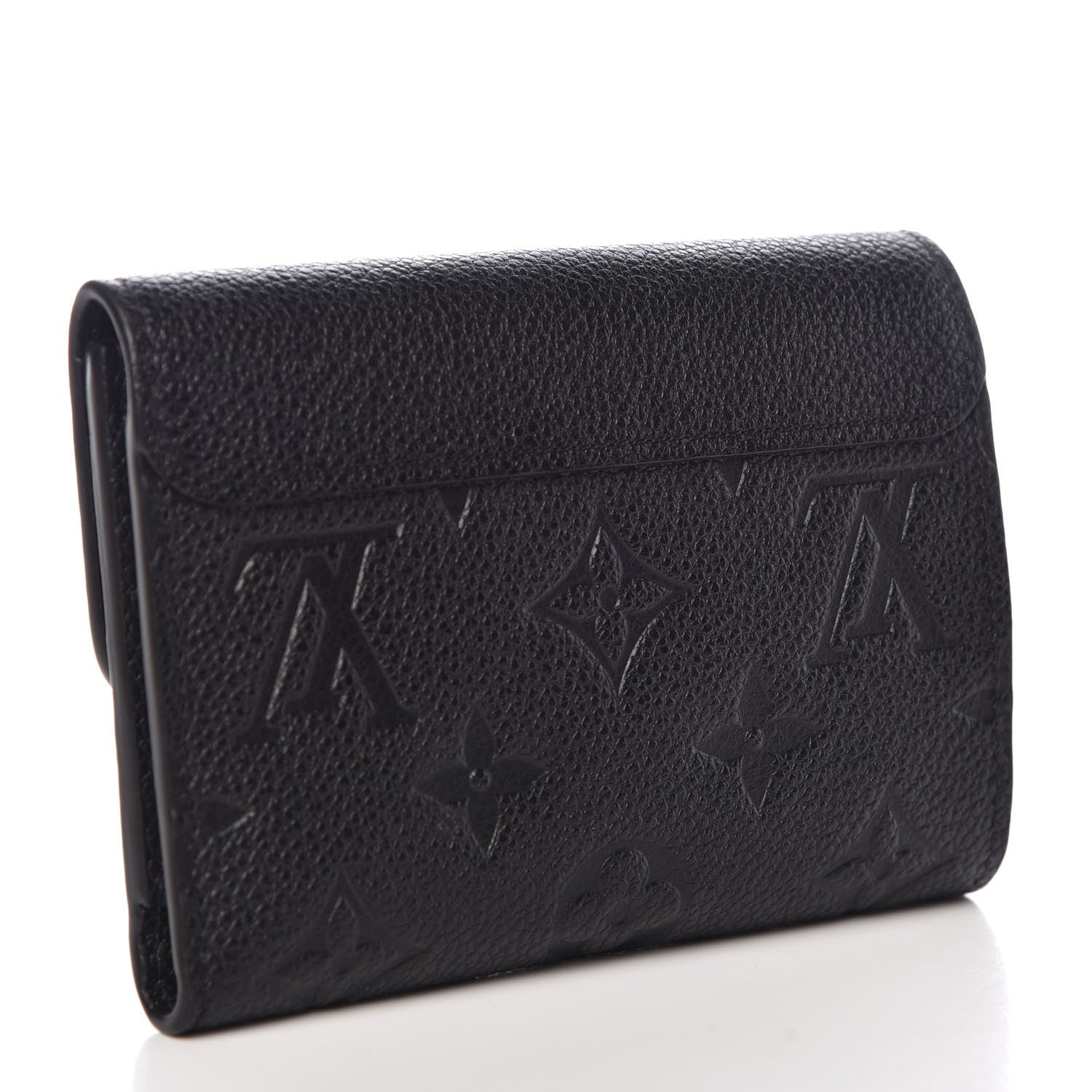 Louis Vuitton Empreinte Pont-Neuf Compact Wallet Black 3 of 6