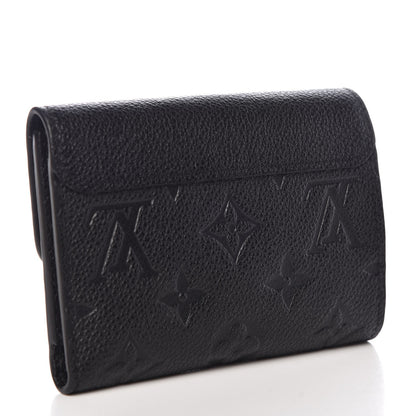 Louis Vuitton Empreinte Pont-Neuf Compact Wallet Black 3 of 6