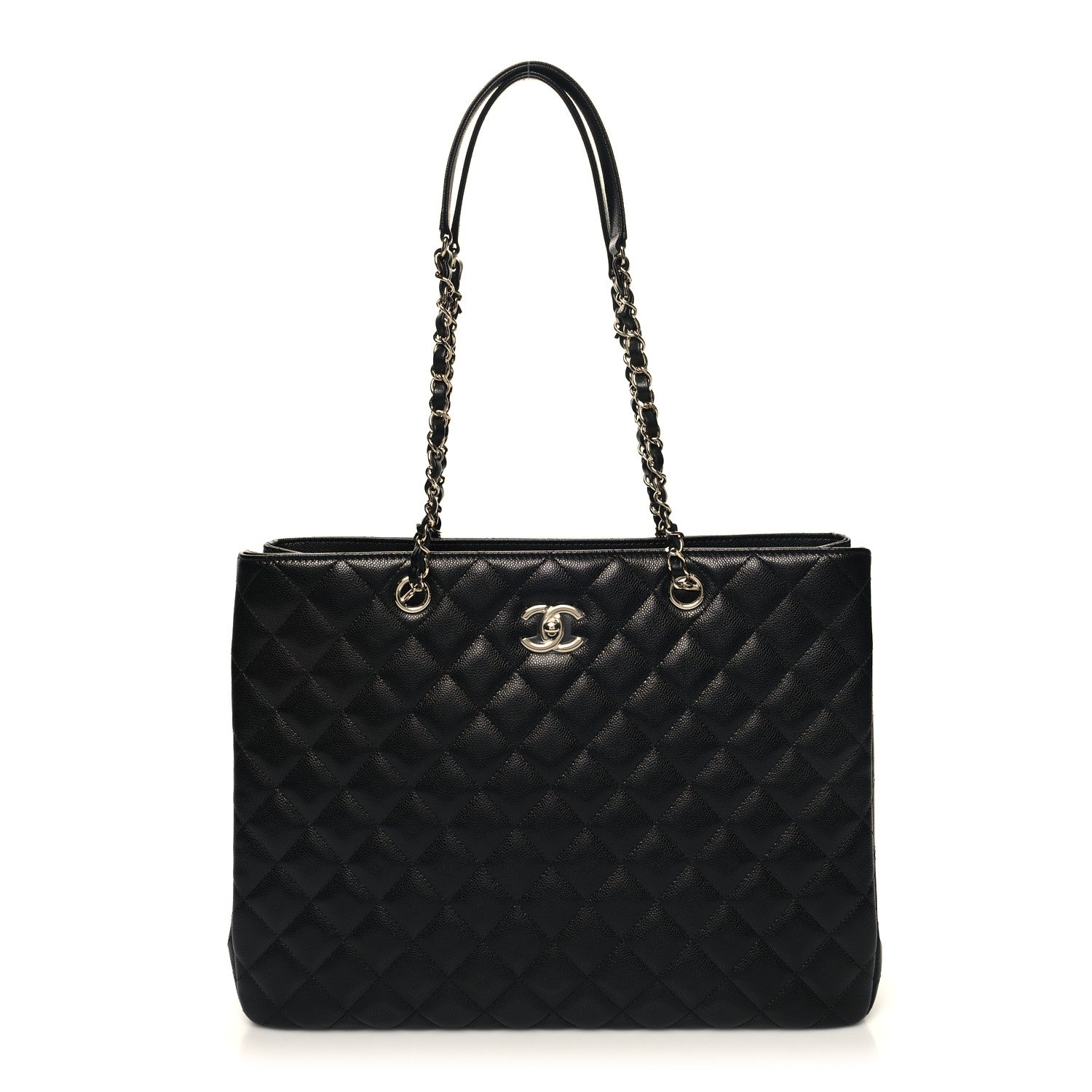 Chanel Caviar Quilted Large Shopping Tote Black 1 of 10