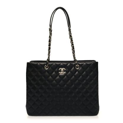 Chanel Caviar Quilted Large Shopping Tote Black 1 of 10