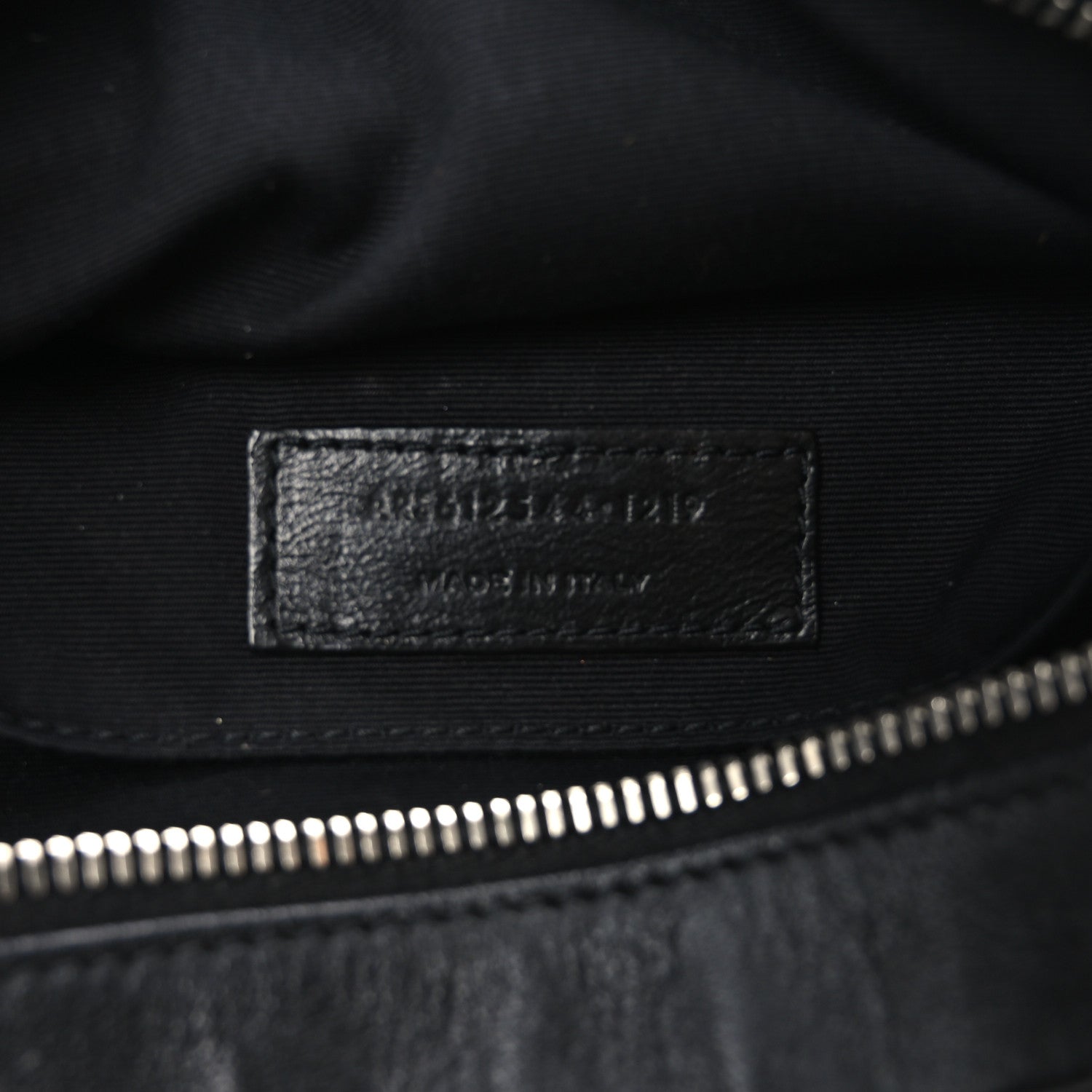 Saint Laurent Calfskin Studded Matelasse Monogram Lou Camera Bag Black 7 of 10