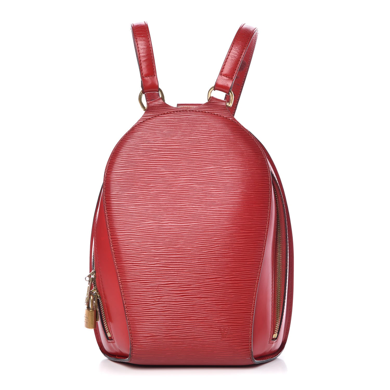 Louis Vuitton Epi Mabillon Backpack Castillan Red 1 of 15