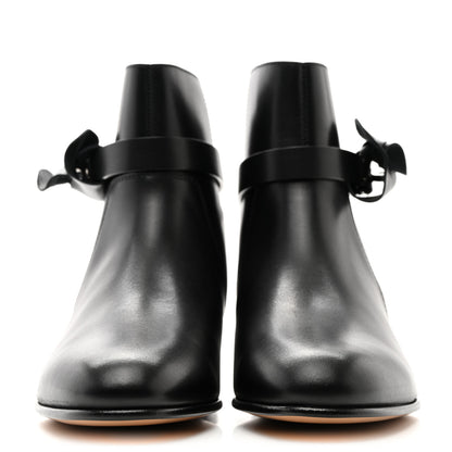 Hermes Calfskin Neo Ankle Boots 36 Black 2 of 9