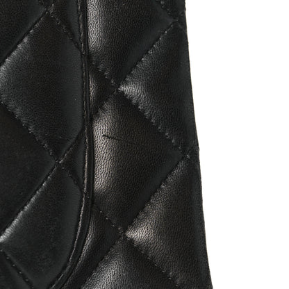 Chanel Lambskin Quilted Maxi Double Flap Black 10 of 11