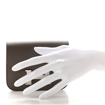 Hermes Epsom Constance Slim Wallet Etain 2 of 7