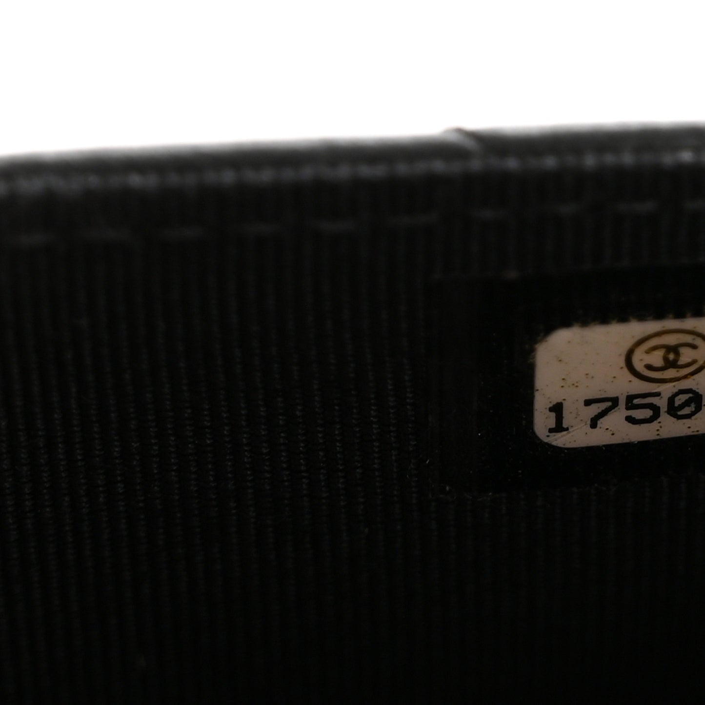 Lambskin Quilted Flap Card Holder Black