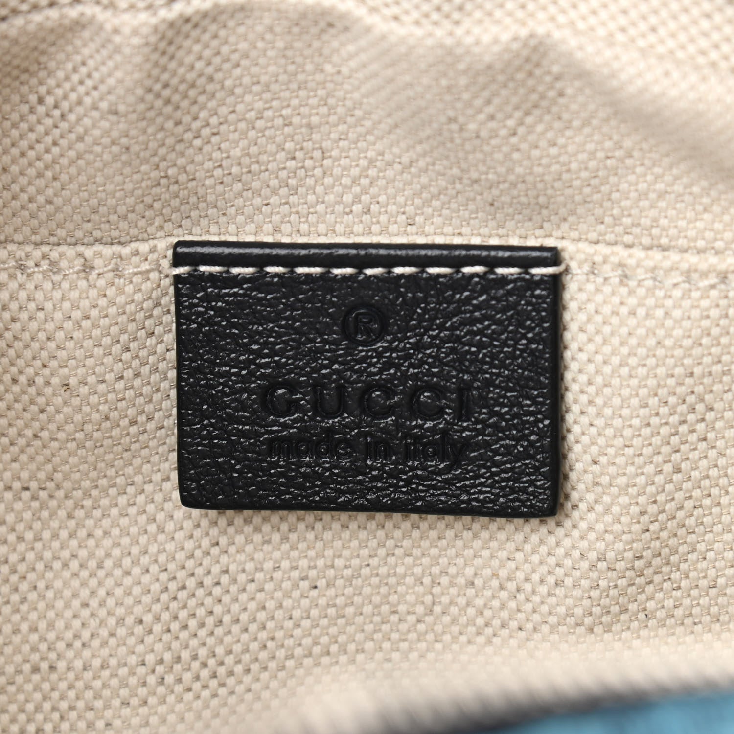 Gucci Monogram Multicolor Matelasse Diagonal Small GG Marmont Chain Shoulder Bag Light Blue 9 of 17