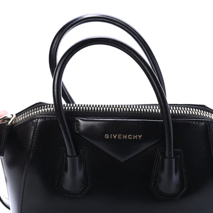 Givenchy Shiny Lord Calfskin Small Antigona Black 10 of 10