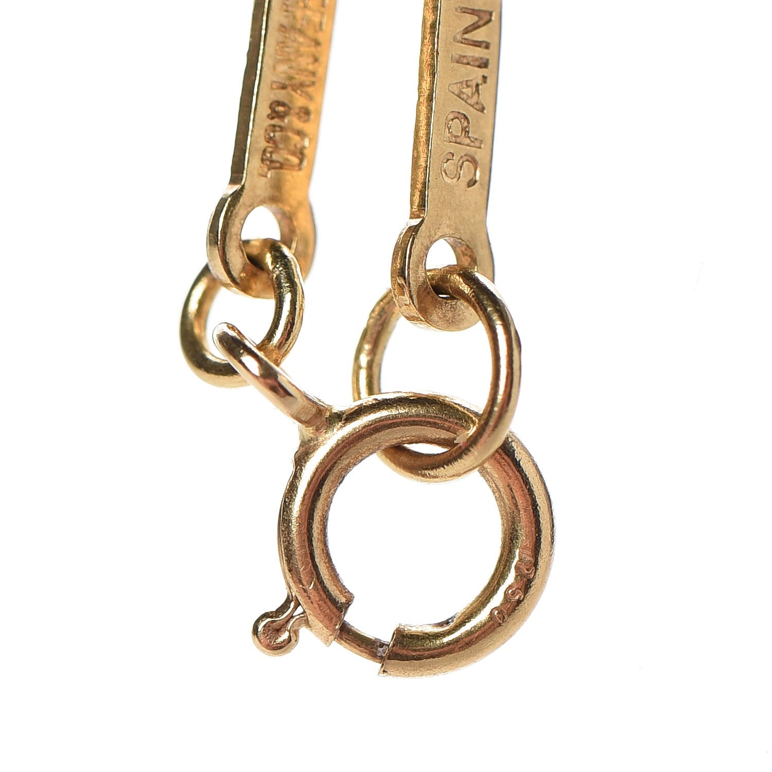 Tiffany 18K Yellow Gold Elsa Peretti Crucifix Pendant Necklace 10 of 11