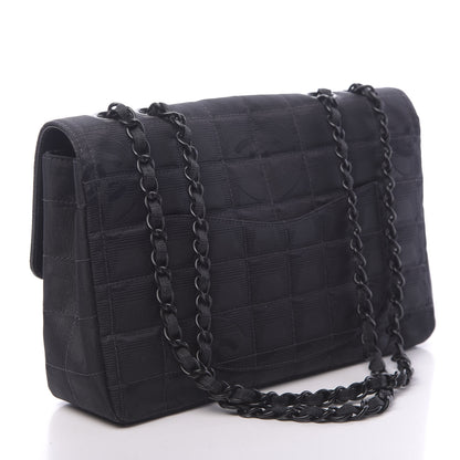 Chanel Nylon Medium Travel Flap Black 3 of 10