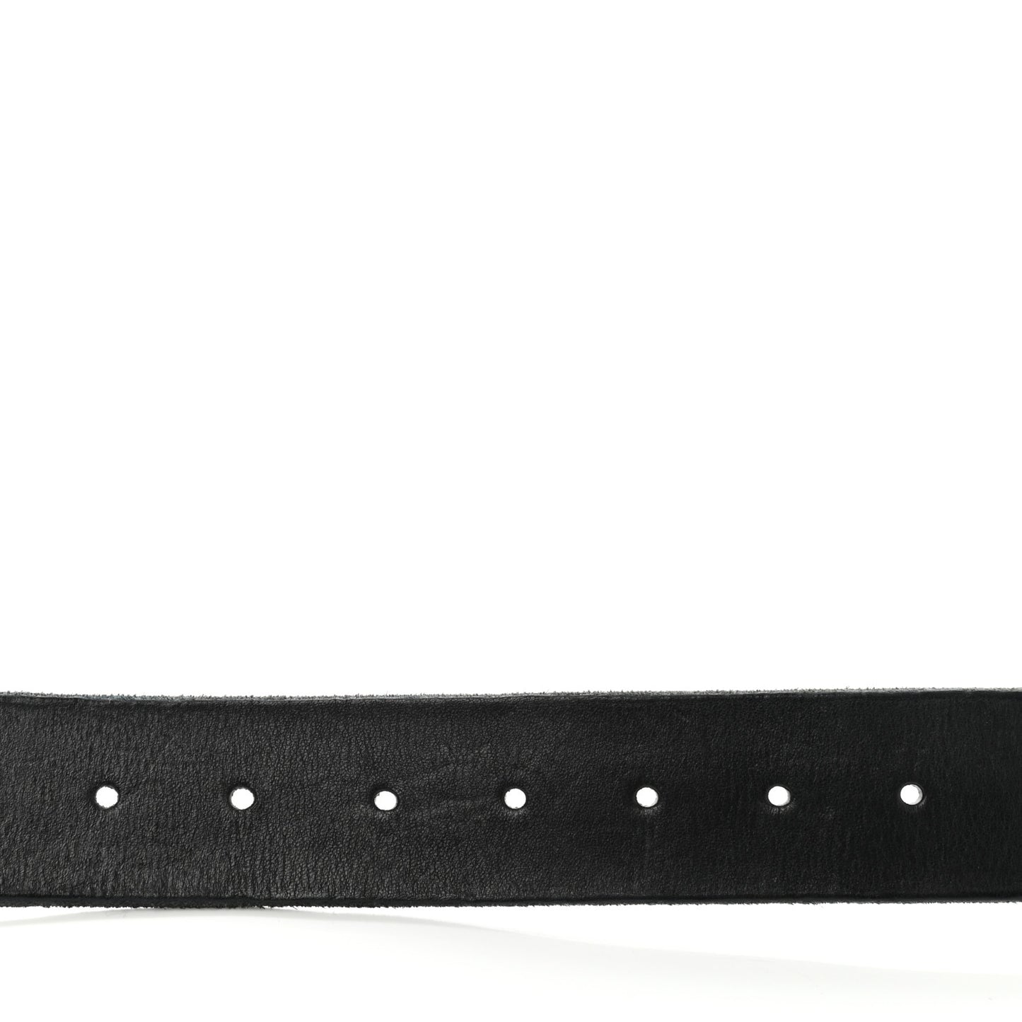 Faded Calfskin Snake Double G 40mm Belt 95 38 Black