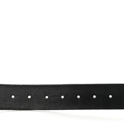 Gucci Faded Calfskin Snake Double G 40mm Belt 95 38 Black 4 of 7
