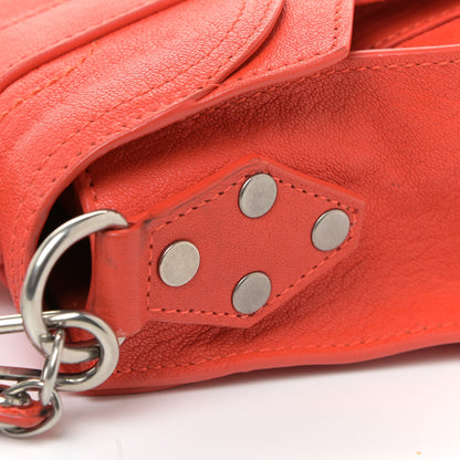 Proenza Schouler Lambskin Tiny PS1 Satchel Fire Red 13 of 15