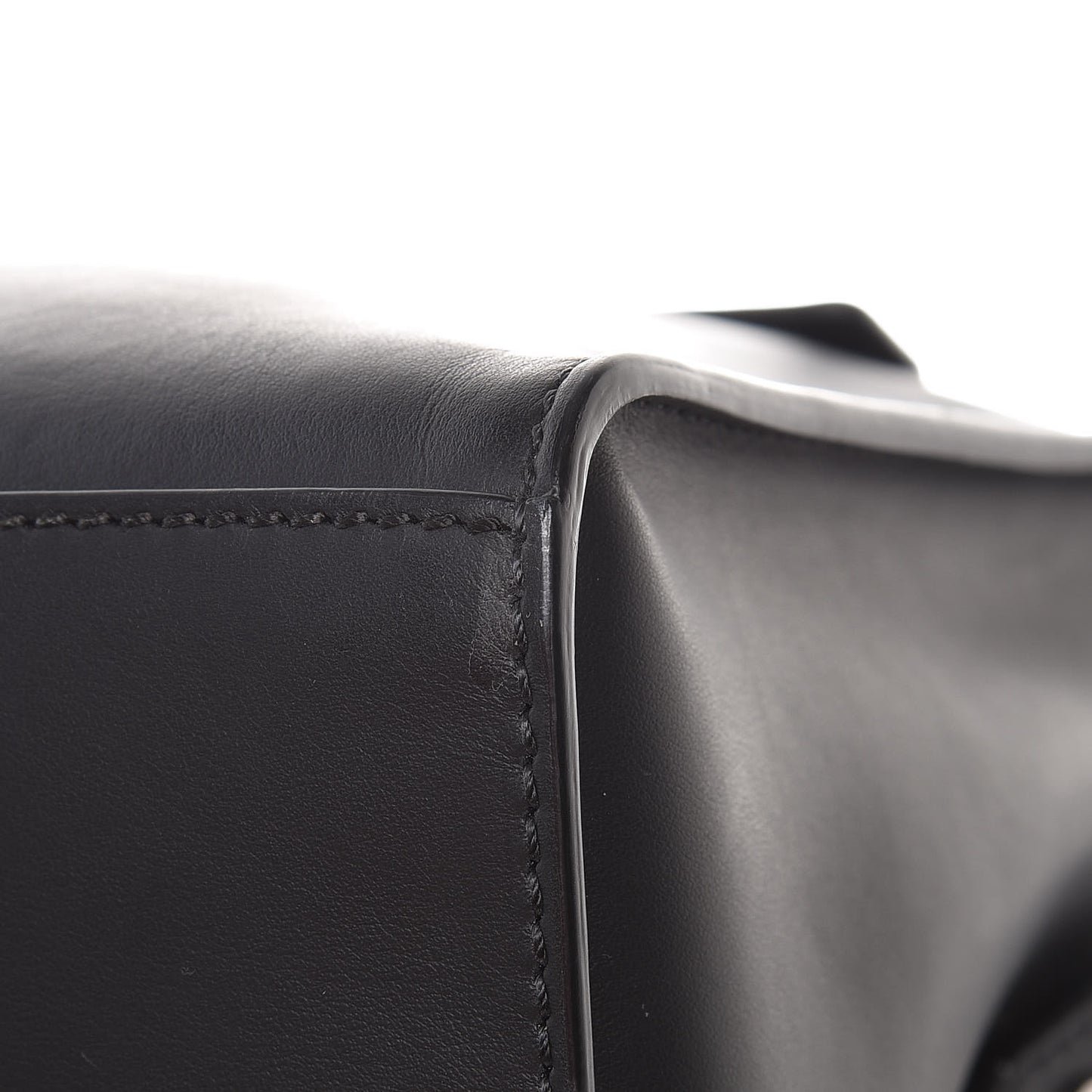 Calfskin Faces Lui Urban Briefcase Black