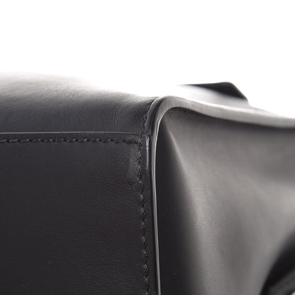 Fendi Calfskin Faces Lui Urban Briefcase Black 10 of 11