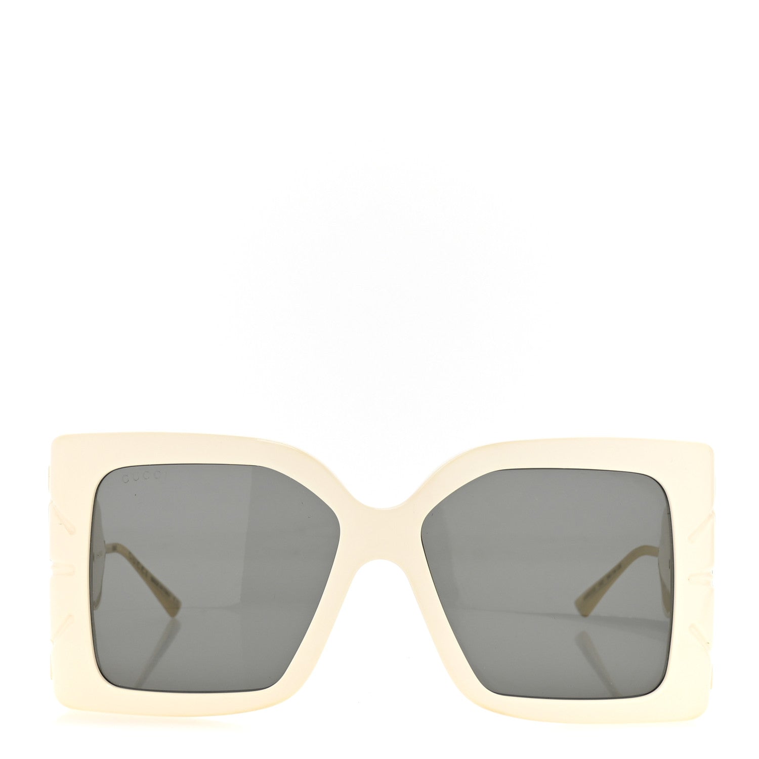 Gucci Acetate Square Frame Wing Sunglasses GG0535S Ivory 2 of 8