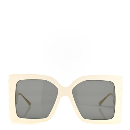 Gucci Acetate Square Frame Wing Sunglasses GG0535S Ivory 2 of 8