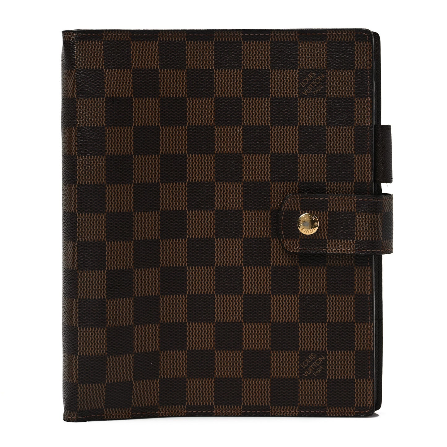 Damier Ebene Large Ring Agenda Cover