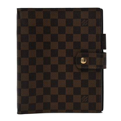Louis Vuitton Damier Ebene Large Ring Agenda Cover 1 of 7